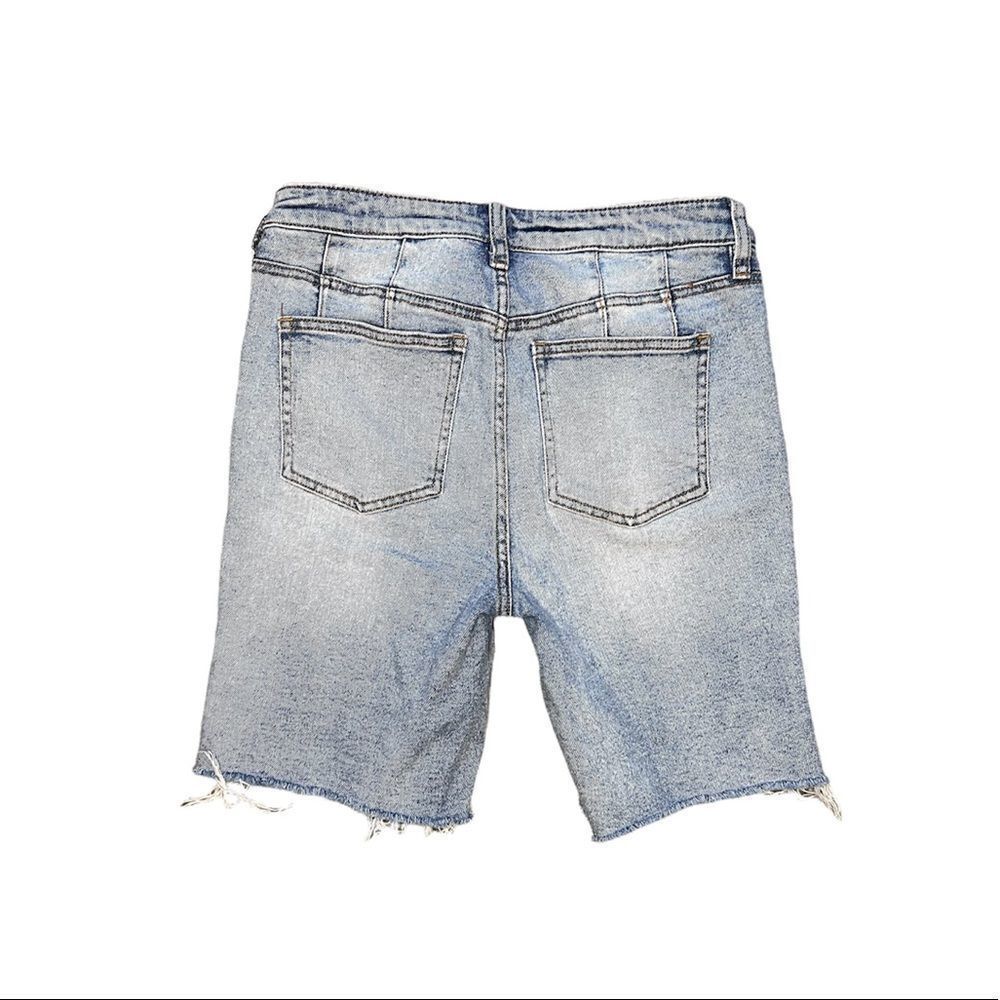 We The Free Denim Bermuda Shorts - Picture 2 of 3
